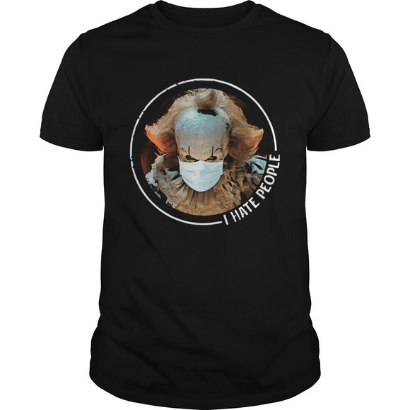 Other - Pennywise Face Mask I Hate People Shirt